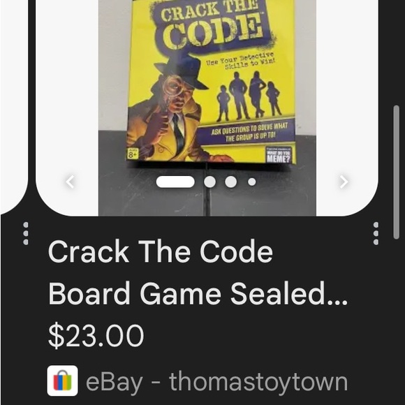 3 for $20 ITEM 

©️Whatdoyoumeme Crack the Code™️™️ - Game - Picture 4 of 4